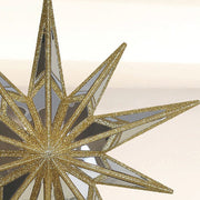 Old World Christmas 12" Gold Double-Sided Mirrored Star Tree Topper