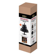 Old World Christmas 18" Mini Black Tree Pre-lit