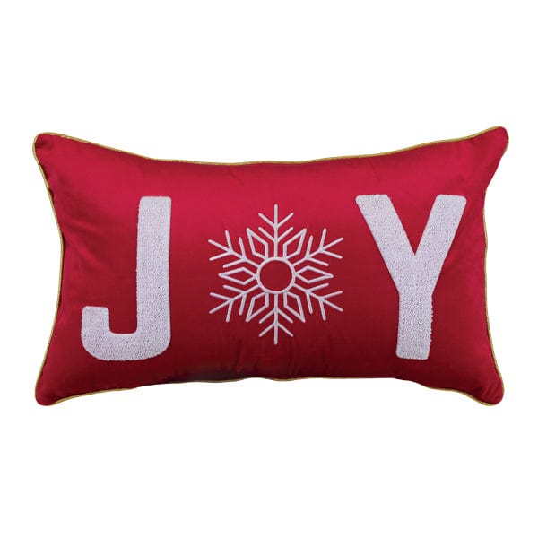 Old World Christmas 20" Joy Rectangle Pillow