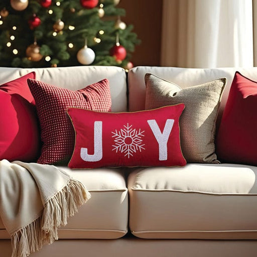 Old World Christmas 20" Joy Rectangle Pillow