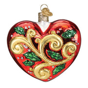 Old World Christmas 2025 First Christmas Heart Ornament