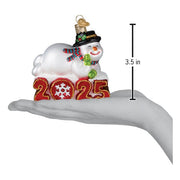 Old World Christmas 2025 Snowman Ornament