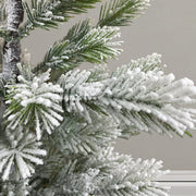 Old World Christmas 23" Frosted Balsam Tree with Burlap Base