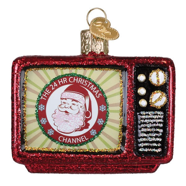 Old World Christmas 24 Hr Christmas Channel Ornament