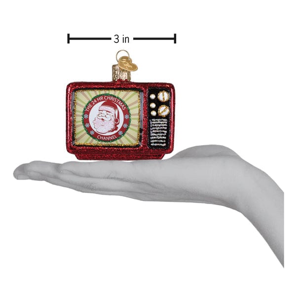 Old World Christmas 24 Hr Christmas Channel Ornament