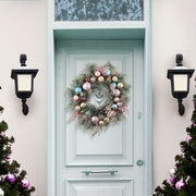 Old World Christmas 24" Touch of Whimsy Pastel Wreath