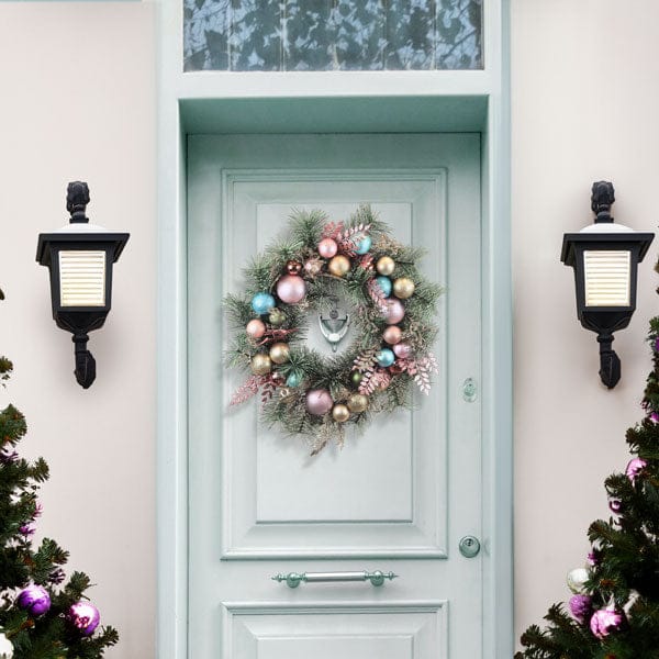 Old World Christmas 24" Touch of Whimsy Pastel Wreath