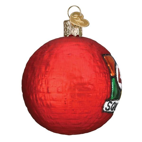 Old World Christmas 4 Square Ball Ornament