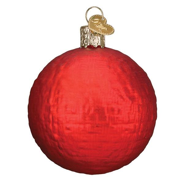 Old World Christmas 4 Square Ball Ornament