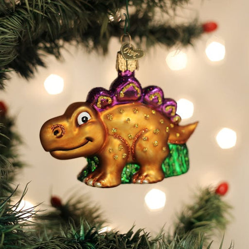 Old World Christmas A-roarable Stegosaurus Ornament