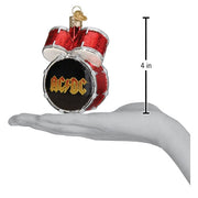 Old World Christmas AC/DC Drum Set Ornament