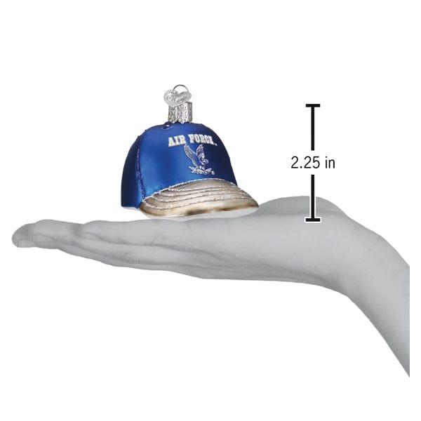 Old World Christmas Air Force Baseball Cap Ornament