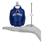 Old World Christmas Air Force Hoodie Ornament