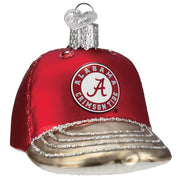 Old World Christmas Alabama Baseball Cap Ornament