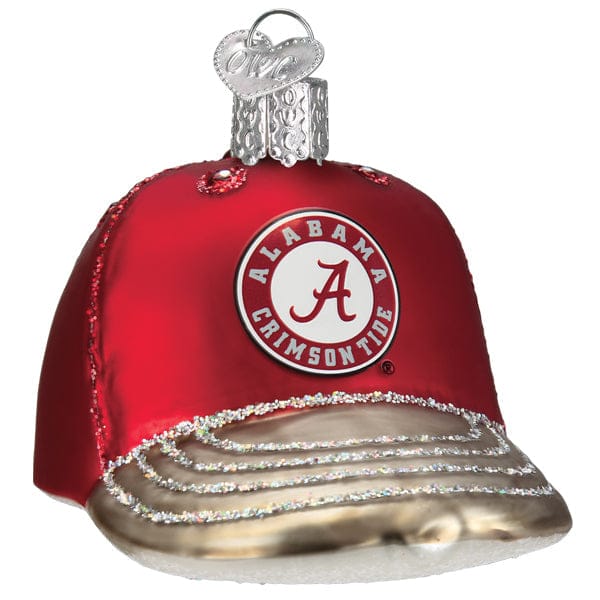 Old World Christmas Alabama Baseball Cap Ornament