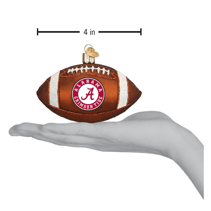 Old World Christmas Alabama Football Ornament