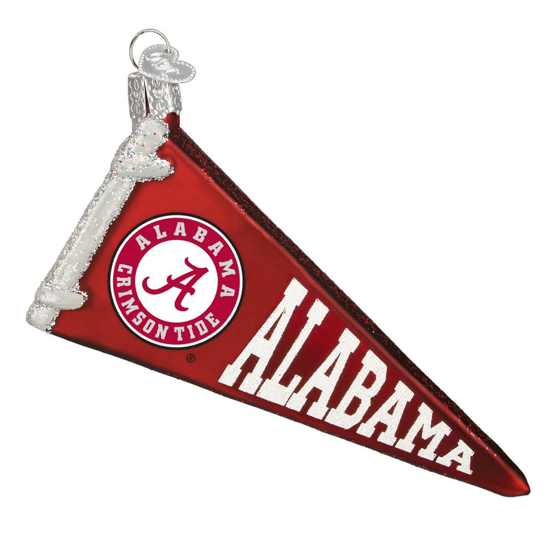 Old World Christmas Alabama Pennant Ornament