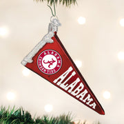 Old World Christmas Alabama Pennant Ornament