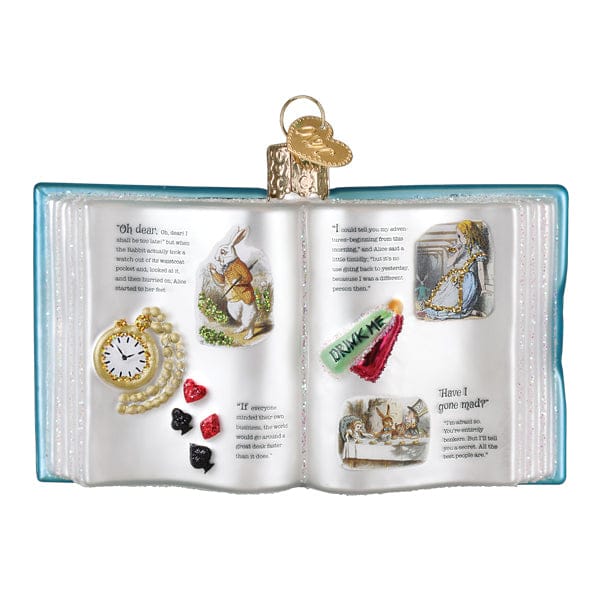 Old World Christmas Alice's Adventures In Wonderland Ornament