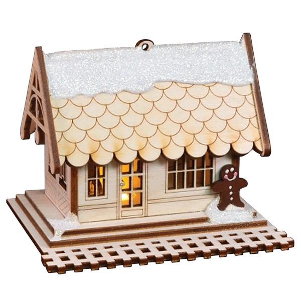 Old World Christmas All  Aboard Train Depot Ornament