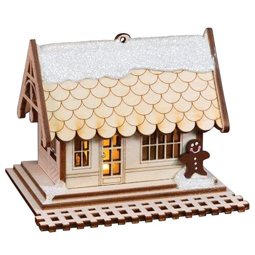 Old World Christmas All  Aboard Train Depot Ornament