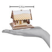 Old World Christmas All  Aboard Train Depot Ornament