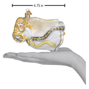 Old World Christmas Angel With Heart Ornament