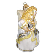 Old World Christmas Angel With Heart Ornament