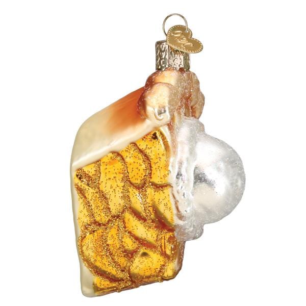 Old World Christmas Apple Pie A La Mode Ornament