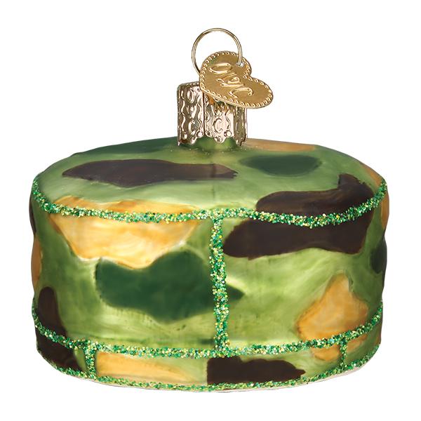 Old World Christmas Army Cap Ornament