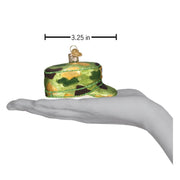 Old World Christmas Army Cap Ornament