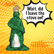 Old World Christmas Army Man Toy Ornament