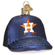 Old World Christmas Astros Baseball Cap Ornament