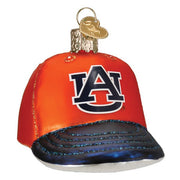 Old World Christmas Auburn Baseball Cap Ornament