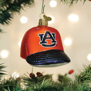 Old World Christmas Auburn Baseball Cap Ornament