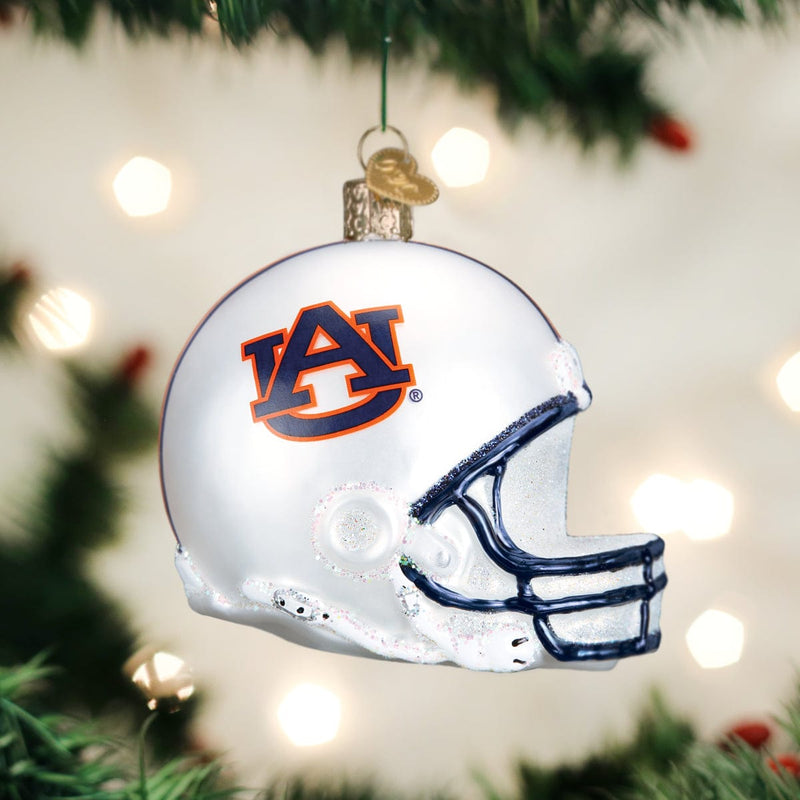 Old World Christmas Auburn Helmet Ornament