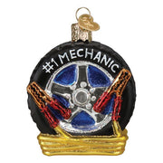 Old World Christmas Auto Mechanic Ornament