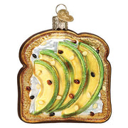 Old World Christmas Avocado Toast Ornament