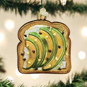 Old World Christmas Avocado Toast Ornament