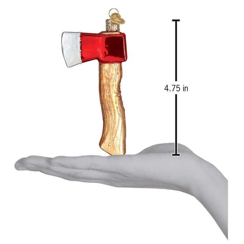 Old World Christmas Axe Ornament