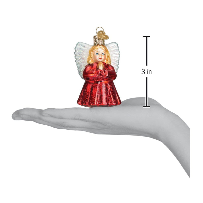 Old World Christmas Baby Angel Ornament