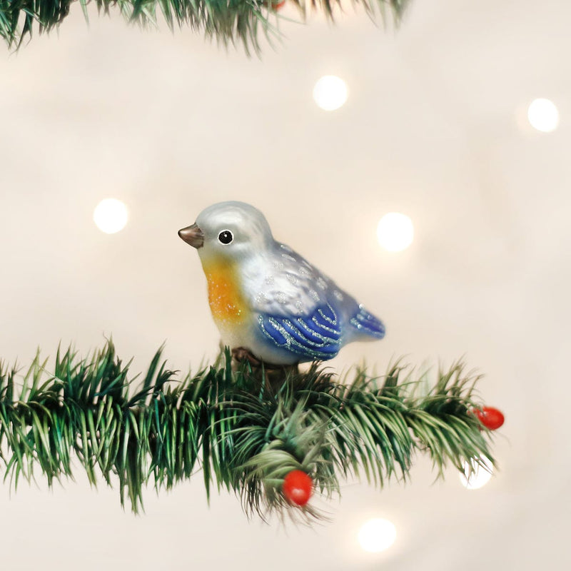 Old World Christmas Baby Bluebird Ornament
