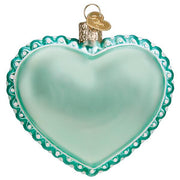 Old World Christmas Baby Boy's Footprint