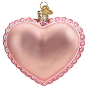 Old World Christmas Baby Girl's Footprint