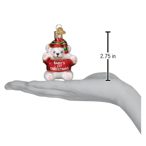 Old World Christmas Baby's 1st Christmas