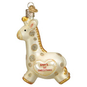 Old World Christmas Baby's First Christmas Giraffe Ornament