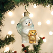 Old World Christmas Baby Snow Angel Ornament
