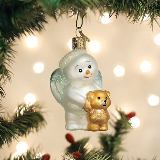 Old World Christmas Baby Snow Angel Ornament