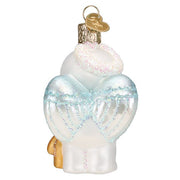 Old World Christmas Baby Snow Angel Ornament