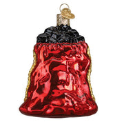 Old World Christmas Bag Of Coal Ornament